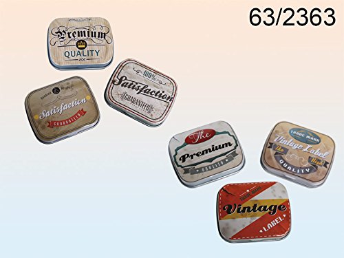 Caja de almacenamiento de metal - se vende por separado - estilo retro