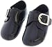 B656 BABY BOY SHOES | Soft Babies First Pram Shoes | Age 6-12 Months Size 2 | Black Patent