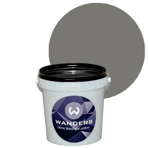 Wanders Tafelfarbe, Tafel-Farbe Beton-Grau matt-grau chalkboard Wand-Farbe, Wandfarbe Tafel-Lack, Tafellack 1 Liter