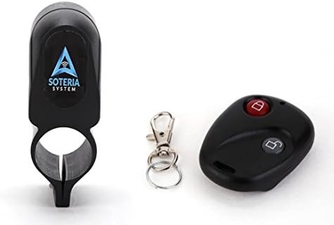 SOTERIA SYSTEM Smart Wireless Security Alarm Bicycle Anti-Theft Bike Remote Control Shock Vibration Sensor Lock Guard System