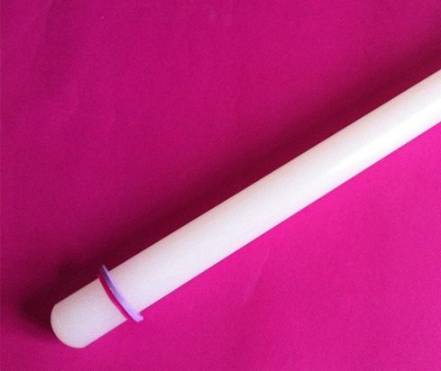 AUSROLLSTAB 50 cm Rollstab Fondant Teigrolle Marzipan Tortendeko Ausstecher inkl. Abstandsringe SC36 - 2
