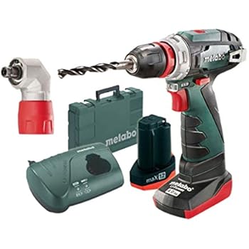 Metabo PowerMaxx BS Quick Pro 10.8 V Cordless Drill/Driver: Amazon.co ...