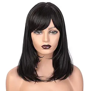 Paradise Full Head Women Wigs Natural Hair/Women Wigs Natural Hair Black (Free 2 Wig Cap+ Carry Pouch)