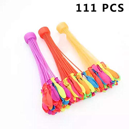 Preisvergleich Produktbild Bunch O Balloons, Wasser Aufblasbarer Ballon, Kinderspielzeug Wasserballon, Wasserbombe Sommer Splash Fun Wasserkampf Spiel Für Kinder & Erwachsene