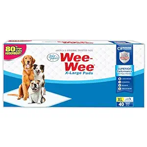 Four Paws Wee-Wee Pads, Extra Large, 40-Pack