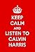 Produktbild Keep Calm And Listen To Calvin Harris: Calvin Harris Designer Notebook