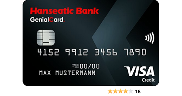 Hanseatic Bank Genialcard Amazon De