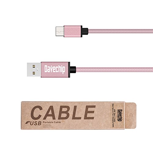 Datechip USB Type C Kabel auf USB 3.0 Datenkabel Adapter Ladekabel für Google Nexus 5, Nexus-6P, Pixel C, Lumia 950 and Chromebook ,3.3ft/1M Schwarz - 7