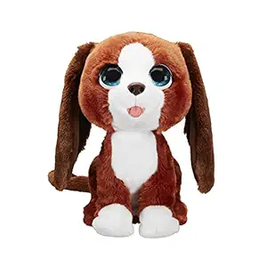 FurReal Friends Howlin Howie Interactive Plush Pet Toy, 25+ Sound-and-Motion Combinations, Ages 4 and Up