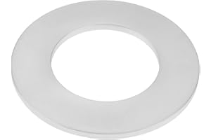 LT Easiyl 1 x Küchenarmatur, große Basis, Reparatur-Unterlegscheibe, Aluminium, 70 x 40 x 3 mm, Wasserhahn-Reparaturzubehör, flache Unterlegscheibe für Wasserhahn, Duschbefestigung, Silber