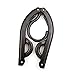 Produktbild OPUSS 1PCS Faltung Kunststoff-Kleiderbügel für Kleidung Handtuch Organizer, Wäsche Bügel Rack, Travel Outdoor Garderobe Regal