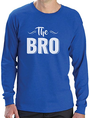 The Bro - Cooles Design Shirt für den Bruder Langarm T-Shirt Blau