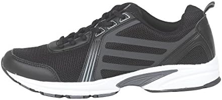Tecsmo Men’s Running Shoes - Black - Size 7