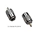 Produktbild 2 x PL-Stecker: 2 Stück Stecker PL 259/9 für RG-213U, RG-213 Koaxkabel mit Goldpin für UKW / VHF Antennen für Seefunk oder Binnenfunk