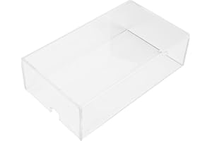 Tomaibaby Clear Acryl Maus Abdeckung Protector Antikat Clear wasserdichte Protector Case Transparente Box für Laptop- Computer Notebook