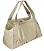 Produktbild Damen Shopper beige Handtasche Reisetasche Umhänge Sport Tasche Messenger Bag