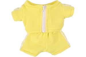 niannyyhouse Sportswear Uniforms 7.8"（20CM） Plush Doll Stuffed Figures Toys Clothes (Yellow)