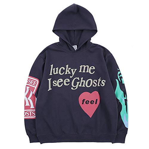 Kanye West Lucky me I See Ghosts Kapuzenpullover Hoodies Sweatshirts