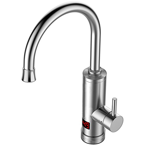 Preisvergleich Produktbild PLYY Instant Tankless Elektrische Warmwasser-Heizung Wasserhahn Küche Sofortige Heizung Hahn Warmwasserbereiter mit 220V