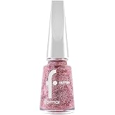Flormar Yoğun Simli Şeffaf Oje - Glitter Nail Enamel - Gl039 Red In Sılver-8682536049948