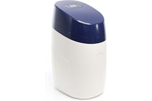 Naturewater NW-SOFT-V1 Adoucisseur d'eau – 328 x 450 x 651 mm – 1000 l/h – 1-1,5 bars – avec Réservoir de résine de 12,5 L – Échangeur Ions, Détartrant d’Eau Dure