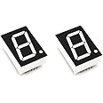 7 Segment Display - Common Anode - Red - 25mm (1″) - Pack Of 2