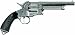 Produktbild Deko Waffe US-Lemat Revolver silberfarbend, Franz. 1860 Civil War Confederation