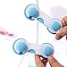 10 Adhesive Child Kids Baby Safety Cabinet Door Fridge Drawer Cupboard Lock Blue