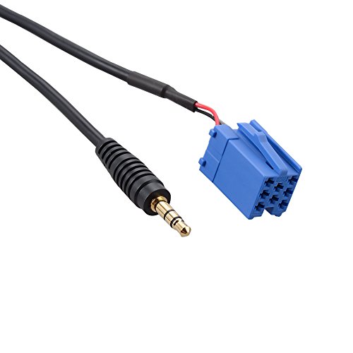 XCSOURCE 8-PIN auf 3,5-mm-AUX-Audiokabel MP3-Adapter für VW Passat B5 Bora POLO Becker AUDI Skoda Blaupunkt CD-Spieler MA601 - 2