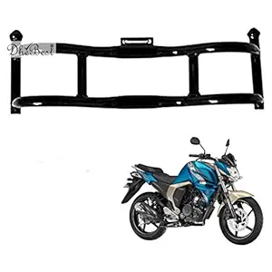 Dhe Best Front Stylist Leg Crush Guard Black Bike Safety Leg Guard Compatible for YAMAHA FZ V1 and V2