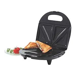 Borosil Neo 700-Watt Grill Sandwich Maker, Black