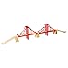 Bigjigs Wooden Railway-Double Suspension Bridge