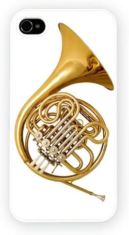 Iphone 5 and 5s, French Horn, Newly printed snap on phone case - high gloss quality