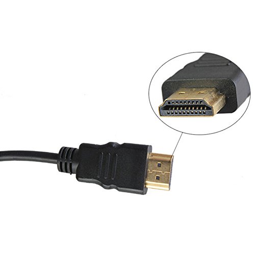 Ukelove HDMI auf DVI High Speed Adapter Kabel HDTV bis zu 1080P Full HD 3D Ready vergoldete Kontakte (6 Feet/ 1.8m) - 3