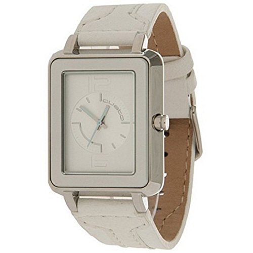 Custo Watches CU027601 - Reloj de Señora Cuarzo Piel Blanco