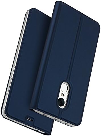 TeLoo Redmi Note 4 Case, Ultra Slim Leather Foldable Stand Flip Cover For Xiaomi Redmi Note 4 - Blue