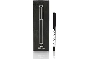 ‎INKBOX Inkbox Freehand Tattoo Marker, Make Your Mark with Long Lasting Temporary Tattoo Marker Pen, Skin Safe for All Artists, For Now Ink - Fades Naturally, 1-Pack with Development Patches