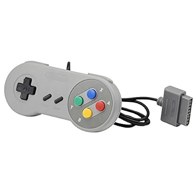 QUMOX nouveau Contrôleur 16 bits pour Super Nintendo SNES System Console Control Pad Gamepad