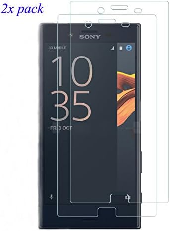 2x Sony Xperia X Compact [ Not For Sony Xperia X ] Screen Protectors, EJBOTH Premium Tempered Glass Screen Protector Phone Protective Films Screen Invisible Transparent Crystal Clear Protection Display Shield For Sony Xperia X Compact - Ultra Resistant 9H Hardness Anti-bubble High Definition