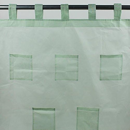MonbeauRideau Pocket with Tabs Curtain 110x250 Sea Green