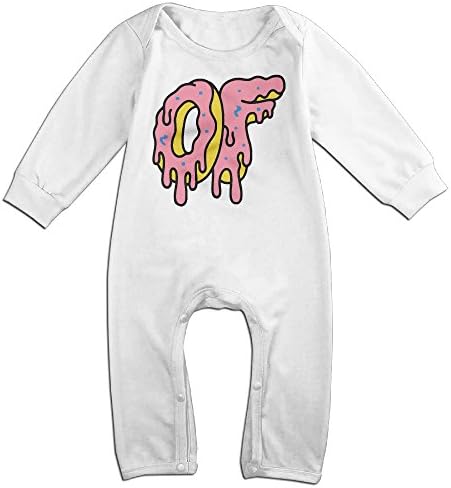 Minloo L Baby's Ofwgkta Odd Future OF Donut Logo Long Sleeved Tee Size 12 Months