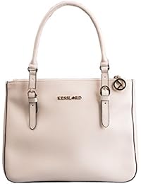 Kesslord Saffiano - Bolso de asas de Otra Piel para mujer beige Beige - BE