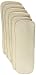 Kissaluvs Cotton Fleece Super Soaker Doublers, 6 Pack, Unbleached RS.23549.00