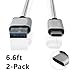 Produktbild USB Typ C Kabel auf USB 3.0 Micro USB Cord Nylon geflochtene Schnelle Ladegerät für Samsung Galaxy Note 8 / S8 / S8 Plus, Neuer MacBook, Nokia 8, Google Pixel / Pixel XL, Nexus 6P / 5X, Huawei P9 / P10, HTC 10 / U11, OnePlus 2 / 3 / 5 und weitere (2 pack)