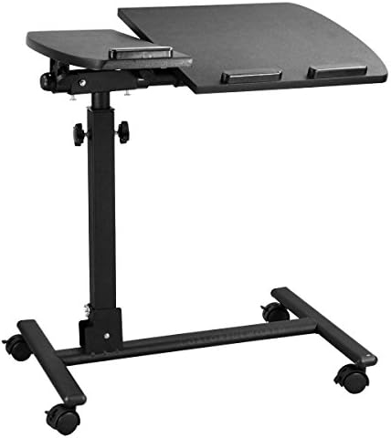 Corlor 'Fulw Laptop Table Height Adjustable Laptop Notebook Table Laptop Table Laptop Stand Notebook Table Laptop Table on Wheels Height-Adjustable Bracket. Available in 3 Colours black