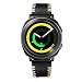 Produktbild Ljourney 20mm Smart Uhrgürtel Ersatzband Armband Echtleder Erste Schicht Oxford Handnahtes Für Samsung S4 Smartwatch Gear Sport
