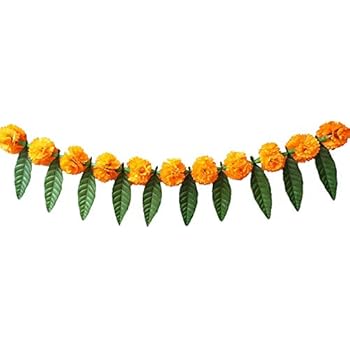 Buy Sai Harshini Plastic Decorative Mango Leaves Door Hanging 92