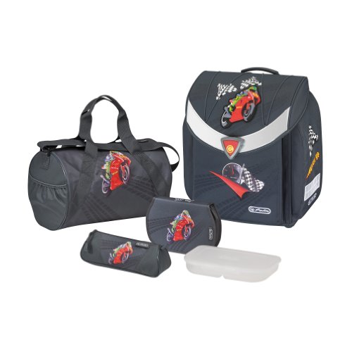 Preisvergleich Produktbild Herlitz 11350881 - Schulranzen Flexi Plus Motorbike