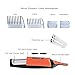 CkeyiN Multifunctional Portable Hair Trimmer Remover Set Battery Operated for Nose Ear Eyebrow Haircut