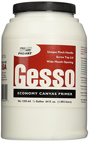 Preisvergleich Produktbild Pro-Art Economy Gesso Canvas Primer-64oz